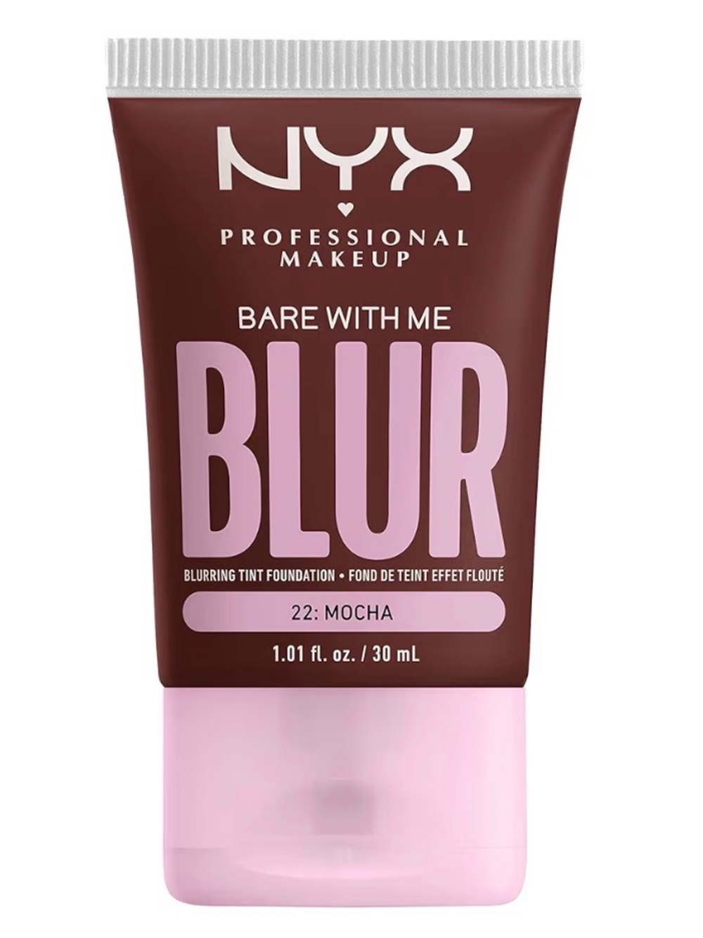 NYX Bare With Me Blur Blurring Tint Foundation — Mocha Brown New
